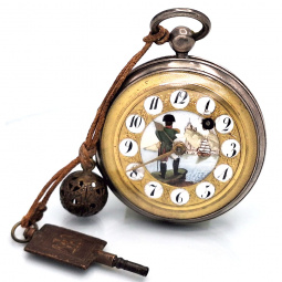 Antique Napoleon Dial Pocket Watch CA1840s | Verge movement, Keywind/Keyset